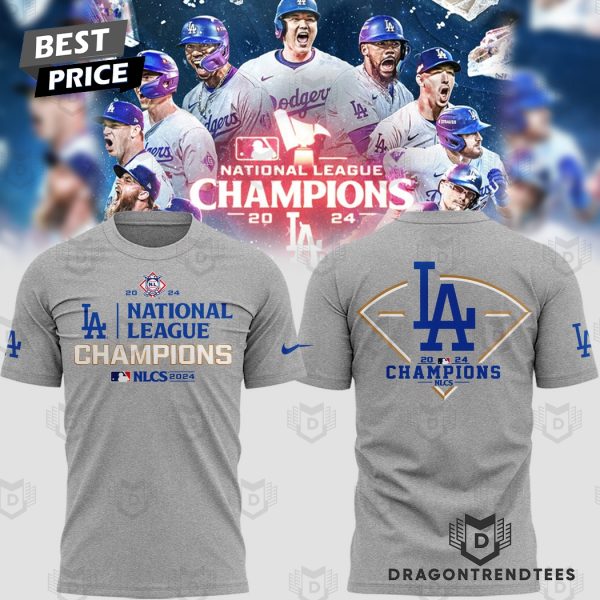 2024 National League Champions Los Angeles Dodgers 3D T-Shirt