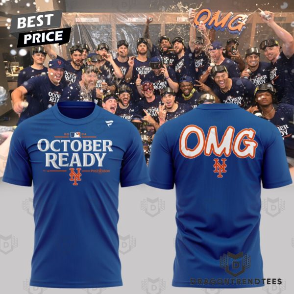 2024 New York Mets Postseason Locker Room 3D T-Shirt