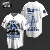 2024 NLCS Los Angeles Dodgers – 25 Time NLCS Champions Baseball Jersey