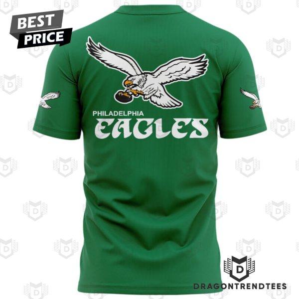 2024 Philadelphia Eagles Logo Design 3D T-Shirt – Green