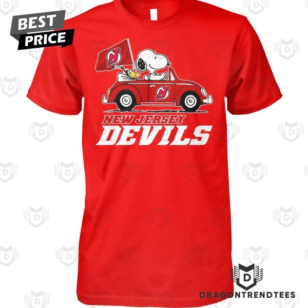 2024 Snoopy x New Jersey Devils Unisex T-Shirt