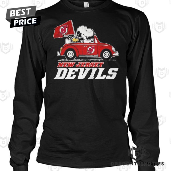 2024 Snoopy x New Jersey Devils Unisex T-Shirt