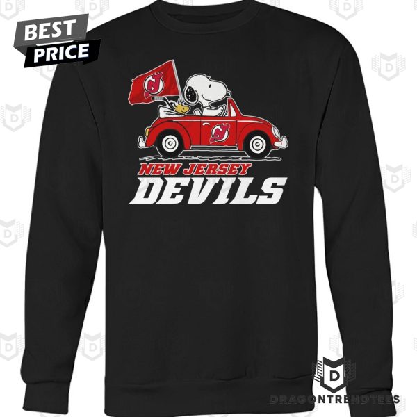 2024 Snoopy x New Jersey Devils Unisex T-Shirt