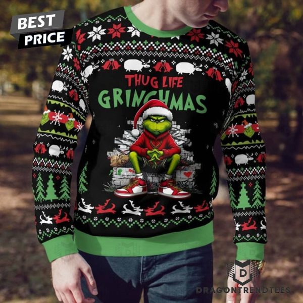 2024 Thug Life Grinchmas Sweater