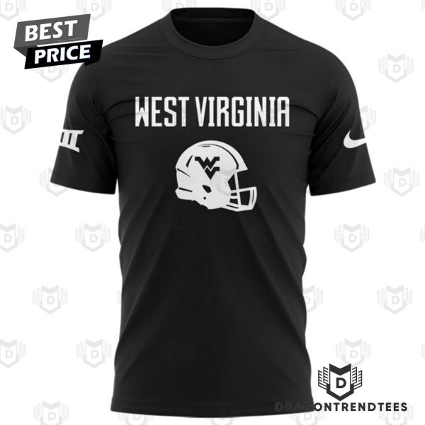 2024 West Virginia Mountaineers Black 3D T-Shirt