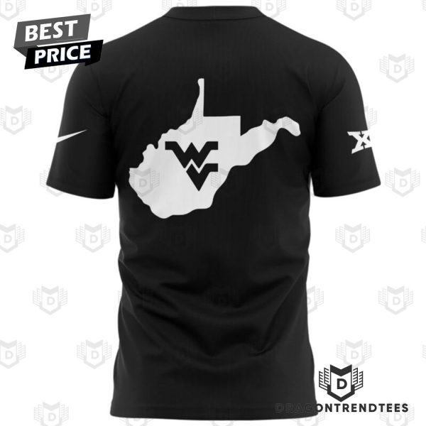 2024 West Virginia Mountaineers Black 3D T-Shirt