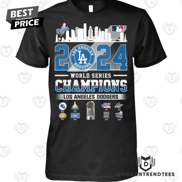 2024 World Series Champions Los Angeles Dodgers Unisex T-Shirt