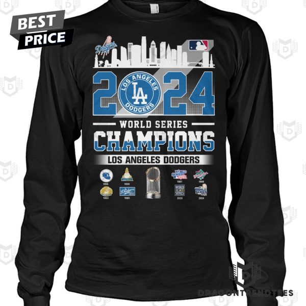 2024 World Series Champions Los Angeles Dodgers Unisex T-Shirt