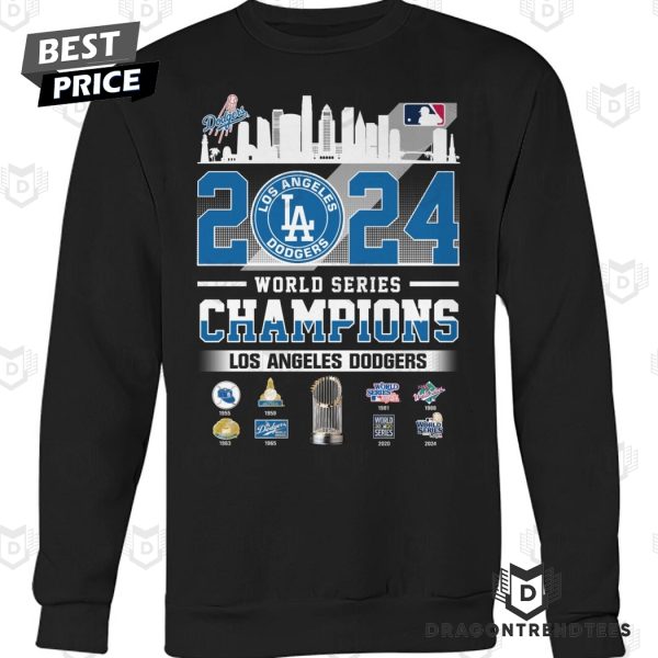 2024 World Series Champions Los Angeles Dodgers Unisex T-Shirt