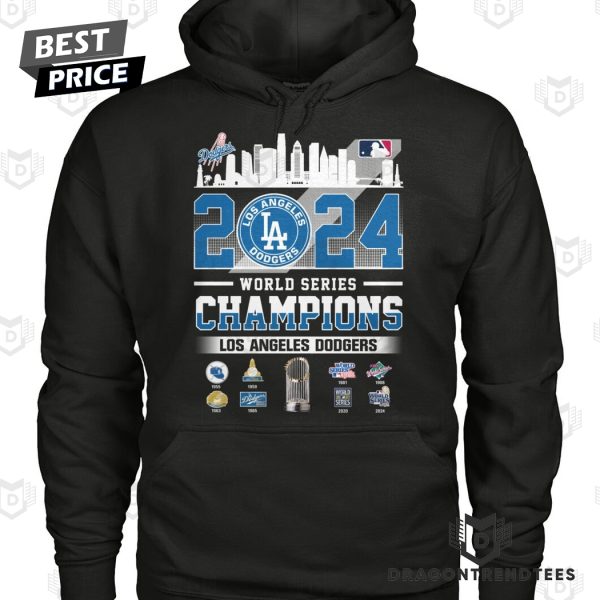 2024 World Series Champions Los Angeles Dodgers Unisex T-Shirt