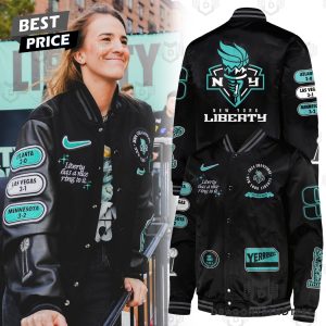 New York Liberty Champions 2024 Baseball Jacket