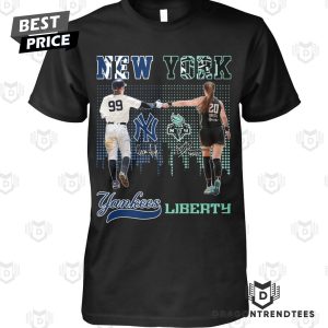 New York Yankees x New York Liberty Signature Unisex T-Shirt