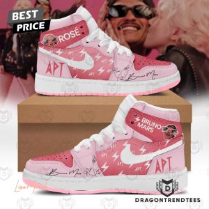 APT Rose & Bruno Mars Air Jordan 1 High Top