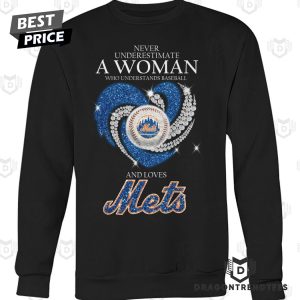 New York Mets – Never Underestiamte A Woman Who Understands Baseball And Love Mets Unisex T-Shirt