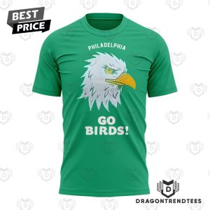 Go Birds Jason Kelce Philadelphia Eagles Football 3D T-Shirt