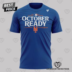 New York Mets 2024 Postseason Locker Room 3D T-Shirt