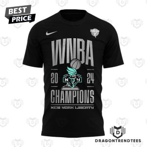 2024 WNBA Champions New York Liberty 3D T-Shirt