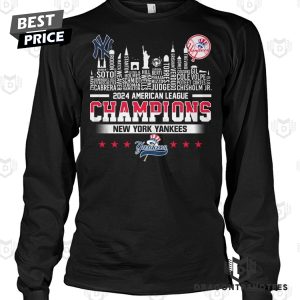 New York Yankees 2024 American League Champions Unisex T-Shirt