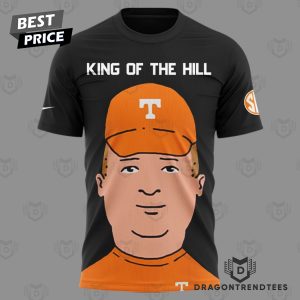 Tennessee Volunteers King Of The Hill Black 3D T-Shirt