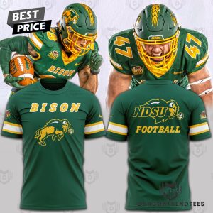 North Dakota State Bison Go Bison Fear The Bison 3D T-Shirt