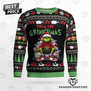 2024 Thug Life Grinchmas Sweater