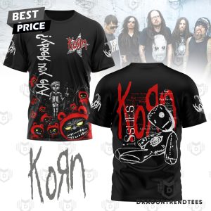 2024 Korn Band Design 3D T-Shirt