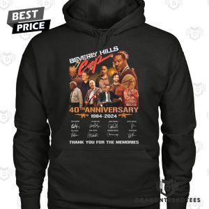 Beverly Hills Cop 40th Anniversary 1984-2024 Signature Thank You For The Memories Unisex T-Shirt