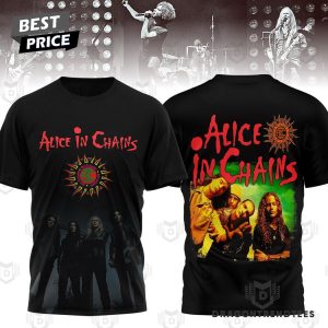 Alice In Chains Design 3D T-Shirt