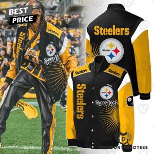 Snoop Dog x Pittsburgh Steelers Baseball Jacket