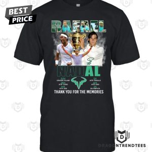 Rafael Nadal – Grand Slams Signature Unisex T-Shirt