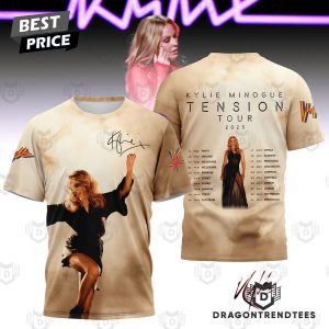 Kylie Minogue Baby  Break The Tension 3D T-Shirt