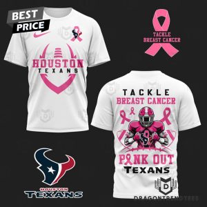 Houston Texans 2024 Logo Design 3D T-Shirt