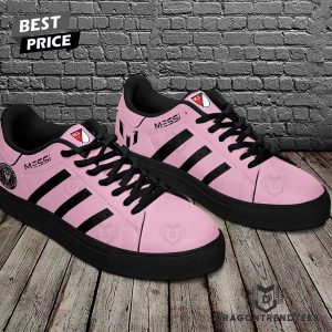 2024 Lionel Messi Club Internacional De Futbol Miami Stan Smith Shoes – Pink