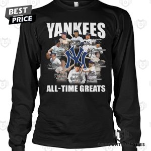 New York Yankees All – Time Greats Signature Unisex T-Shirt