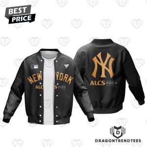 New York Yankees 2024 American League Division Series Champions Locker Room Baseball Jacket – Black