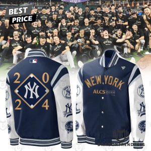 New York Yankees 2024 American League Division Series Champions Baseball Jacket