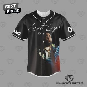 Personalized Last Lap Rod Wave Baseball Jersey