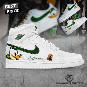 Personalized Ben Herbstreit x Oregon Ducks Air Jordan 1 High Top