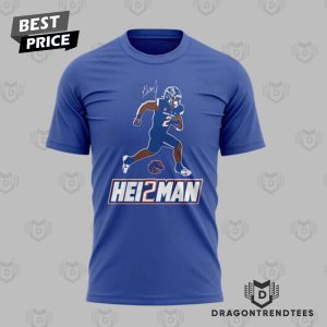 Boise State Broncos Football Hei 2 Man 3D T-Shirt