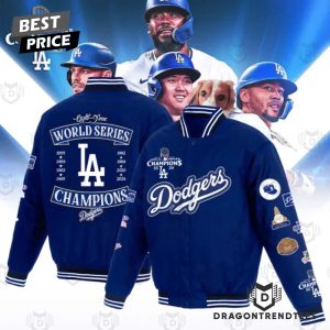 Los Angeles Dodgers 2024 World Series Champions Baseball Jacket