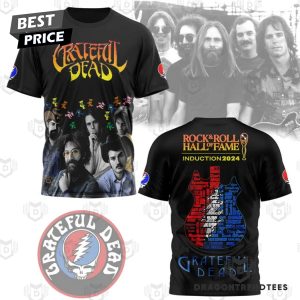 Grateful Dead Rock And Roll Hall Of Fame Induction 2024 3D T-Shirt