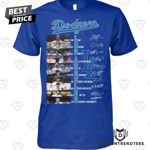 2024 Los Angeles Dodgers Signature Unisex T-Shirt