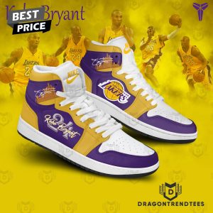 Kobe Bryant The Legend Of Los Angeles Lakers Air Jordan 1 High Top