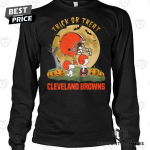 Trick Or Treat Cleveland Browns Unisex T-Shirt