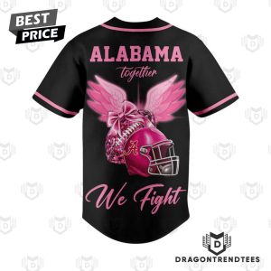 Alabama Crimson Tide Together We Fight Baseball Jersey