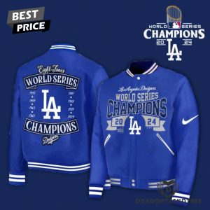 2024 Los Angeles Dodgers World Series Champions Baseball Jacket