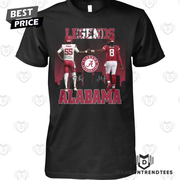 Alabama Crimson Tide Legends Signature Unisex T-Shirt