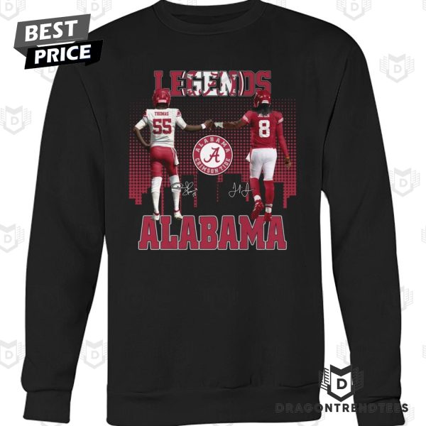 Alabama Crimson Tide Legends Signature Unisex T-Shirt