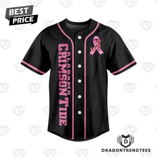 Alabama Crimson Tide Together We Fight Baseball Jersey