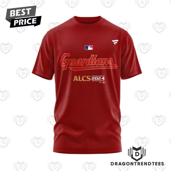 ALCS 2024 Cleveland Guardians – The Land 3D T-Shirt – Red